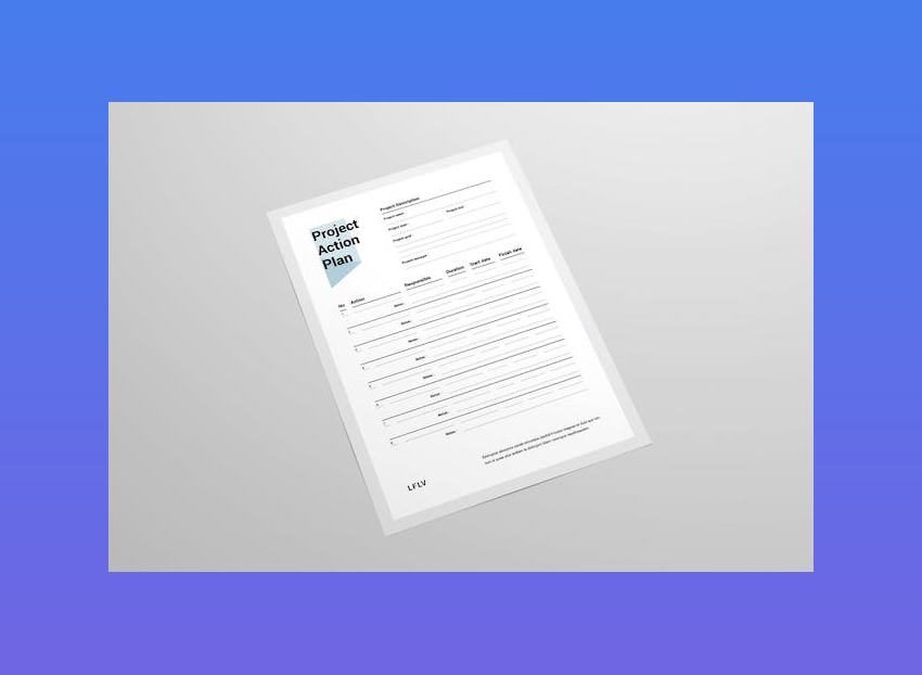 18 Best Free Action Plan Microsoft Word Templates to Download 2021 by